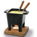 ボスカ チーズフォンデュ チョコレートフォンデュセット ブラック 四角 2人用 Boska Holland Tealight Fondue Set, For C...