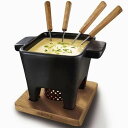 チーズフォンデュセット チョコレートフォンデュ ブラック ボスカ Boska Holland Tealight Fondue Set For Cheese or...