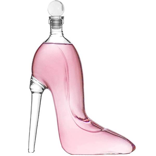 デカンタ レラ スチレットヒール 750ml ディスペンサー Stiletto Whiskey and Wine Decanter by The Wine Savant with Stopper ウィスキー グラス ワインデキャンター