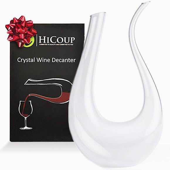 デカンタ ワインデキャンター ディスペンサー Wine Decanter by HiCoup ガラスカラフェ クリスタルグラス ワイン ウィスキー Wine ドリンクサーバー