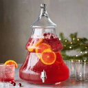 飲料水サーバー ビバレッジディスペンサー ドリンクディスペンサー クリスマスツリー 飲料サーバー 約5.6L Christmas Tree Beverage D...