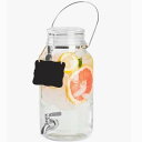 飲料水サーバー ドリンクディスペンサー ビバレッジディスペンサー 飲料ジャー ドリンクバー 約3.7L 取手付き Outdoor Glass Beverage ...