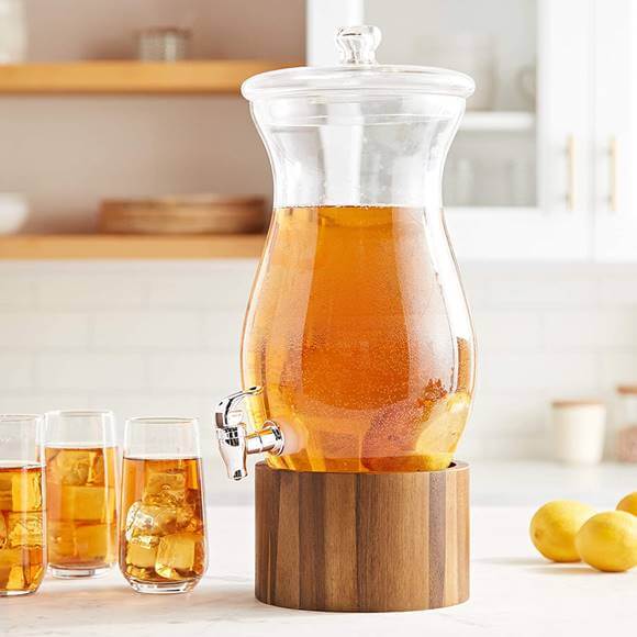 飲料水サーバー ドリンクディスペンサー ビバレッジディスペンサー 飲料ジャー ドリンクバー 約9.8L Style Setter Madera Beverage Drink Dispenser