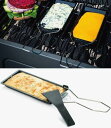 ボスカ ラクレット バーベキュー用 BBQプレート2枚 BOSKA Barbeclette Cheese Melting Pan, Non-Stick, Black