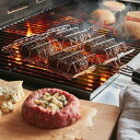 バーガーバスケット ステンレス Sur La Table Stainless Steel Stuff-a-Burger Basket グリルバスケット 網フライ...