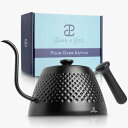 カフェケトル グースネック ケトル ティーポット 1L ヤカン ブラック Jake & Leo Premium Stylish Modern Design Gooseneck Kettle やかん