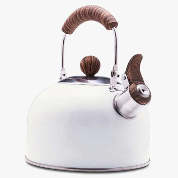 笛吹ケトル ティーケトル カフェケトル ティーポット 2.2L ヤカン ウッドハンドル ROCKURWOK Tea Kettle Whistling Teapot やかん 大容量ケトル