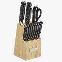 クイジナート ナイフ14点セット アドバンテージ トリプルリベット ブロック付 包丁セット Cuisinart Advantage 14-Piece C55TR...