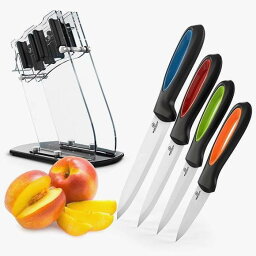 キッチンナイフセット 包丁セット 6点セット アドバンスセラミックナイフ ピーラー スタンド付 AlwaysSharp Ceramic Knives set Peeler and Holder