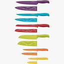 Farberware 5183157 12-Piece Non-Stick Resin Cutlery Knife Set, Multicolor Classic Multicolor Set ファーバーウェアー Farberware シェフナイフ（約20cm） スライスナイフ（約20cm） ブレッドナイフ（パン切りナイフ）（約20cm） 三徳ナイフ （三徳包丁）（約18cm） 鋸歯状ユーティリティナイフ（約14cm） 果物ナイフ（約9cm） 各カバー付き サイズ：約41.9×5.4×30.5 cm 重量：約776g ＜関連ワード＞ アメリカンキッチンウエア— プロ料理 プロフェッショナル 高級包丁 調理道具 包丁 肉 魚 野菜 naihu スタイリッシュ カトラリー キッチンアイテム 包丁 デザインナイフ 職人包丁 お洒落なナイフ 三徳包丁 多目的包丁 ブレッドナイフ　パン切り包丁 果物ナイフ シェフナイフ 肉切り包丁 naihu houcyou Cutlery Knife Block ランドスケープナイフ 母の日 父の日 敬老の日 景品 新築お祝い 結婚お祝い 祝い ハロウィンパーティー クリスマスプレゼント ギフト プレゼント ホワイトデー