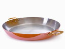 モービル エムヘリテイジ 銅 パエリア鍋 パエリアパン フライパン モヴィエル　Mauviel M'h?ritage Copper Paella Pan パエリヤ