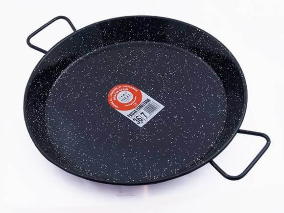 パエリア鍋 パエリアパン フライパン エナメルコーティング Garcima 14-Inch Enameled Steel Paella Pan, 36cm