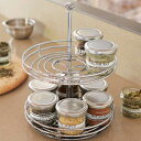 ウイリアムズソノマ 2段式回転スパイスラック 調味料台 Two-Tier Revolving Spice Rack williams-sonoma