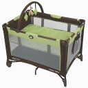 グレコ パックン プレイオンザゴー プレイヤード ゴーグリーン　（ベビーベッド・ベビーサークル）　Graco Pack 'n Play On The Go Playard, Go Green　1812957