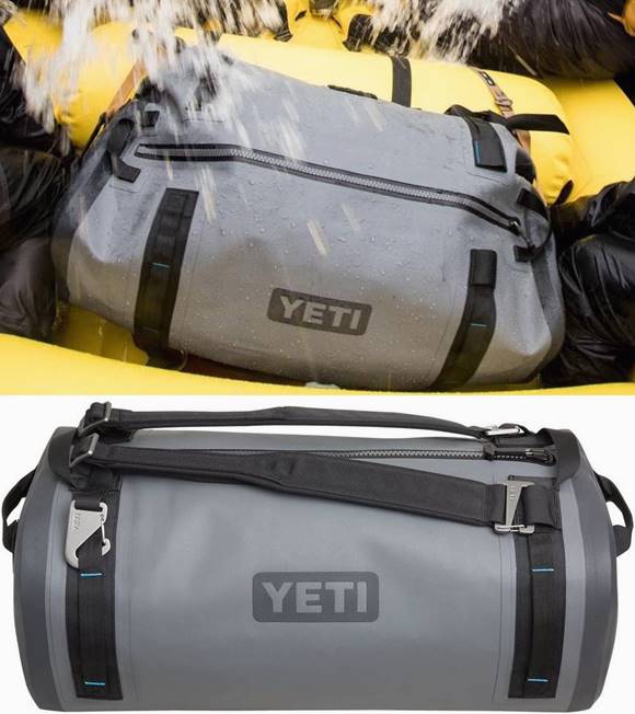 イエティ 防水バッグ リュックサック ボストンバッグ 気密性カバン アウトドアバッグ 水中バッグ YETI Panga Airtight, Waterproof and Submersible Bags 50 Storm Gray 1