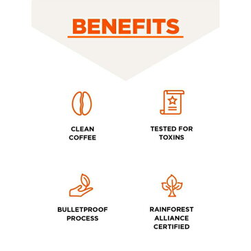 Bulletproof バレットプルーフ オリジナルコーヒー デカフェ/カフェインレス 340g 12oz Coffee Butter Coffee バターコーヒー 豆 粉 デカフェ カフェインレス