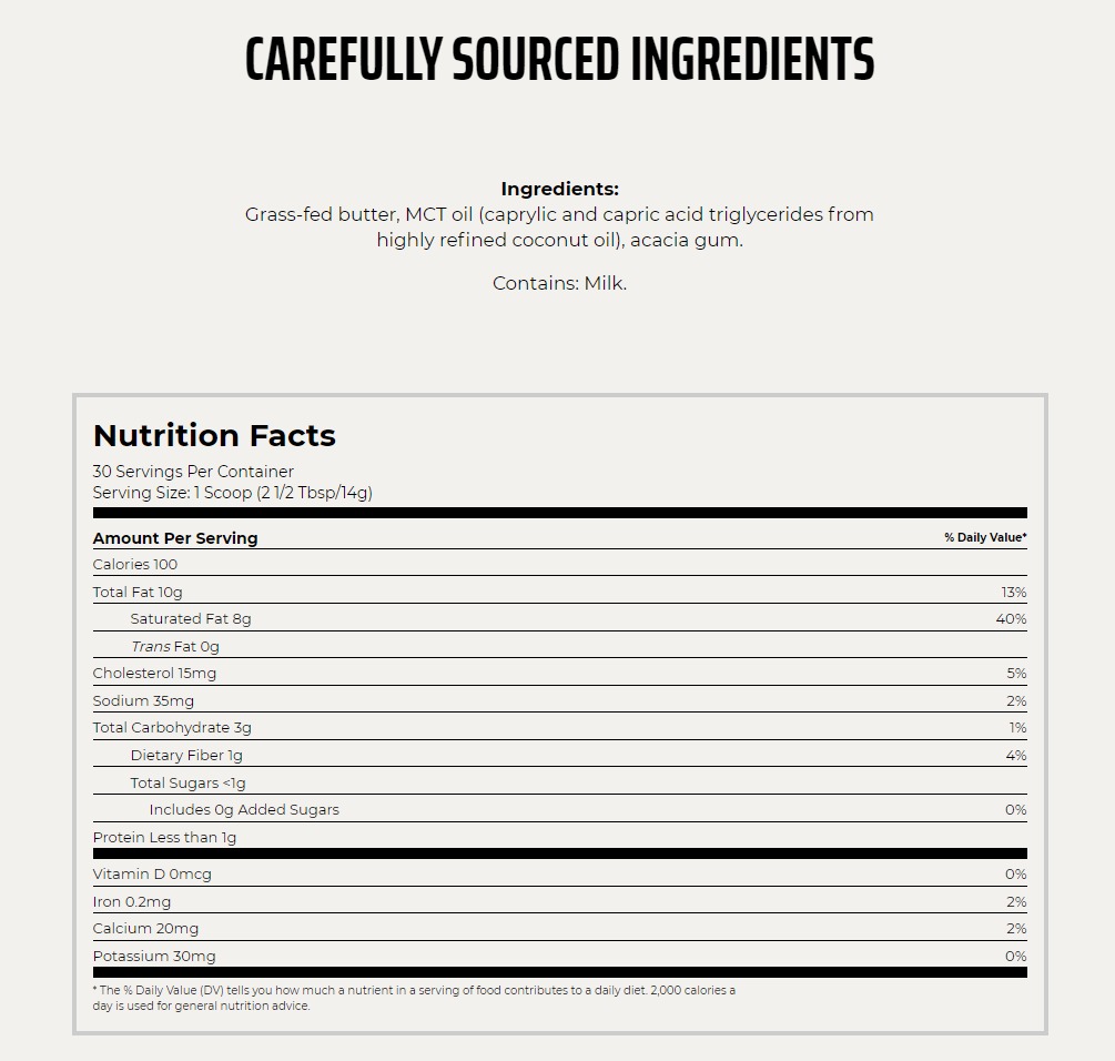 Bulletproof �Х�åȥץ롼�� ���꡼�ޡ������ꥸ�ʥ� 14.8oz 420g��Creamer Grass-fed butter Mct Oil