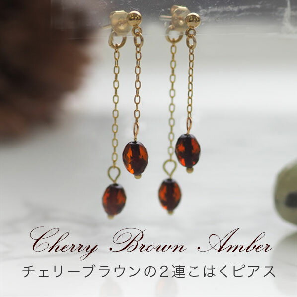 楽天市場】琥珀 虫入（ピアス｜レディースジュエリー