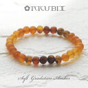 【バルト海の琥珀】サイズオーダー マットアンバーブレスレット【送料無料】【ポーチ付】【4ツ星ランク】【j864】8ミリ玉 パワーストーン 天然石 ジュエリー ラ...