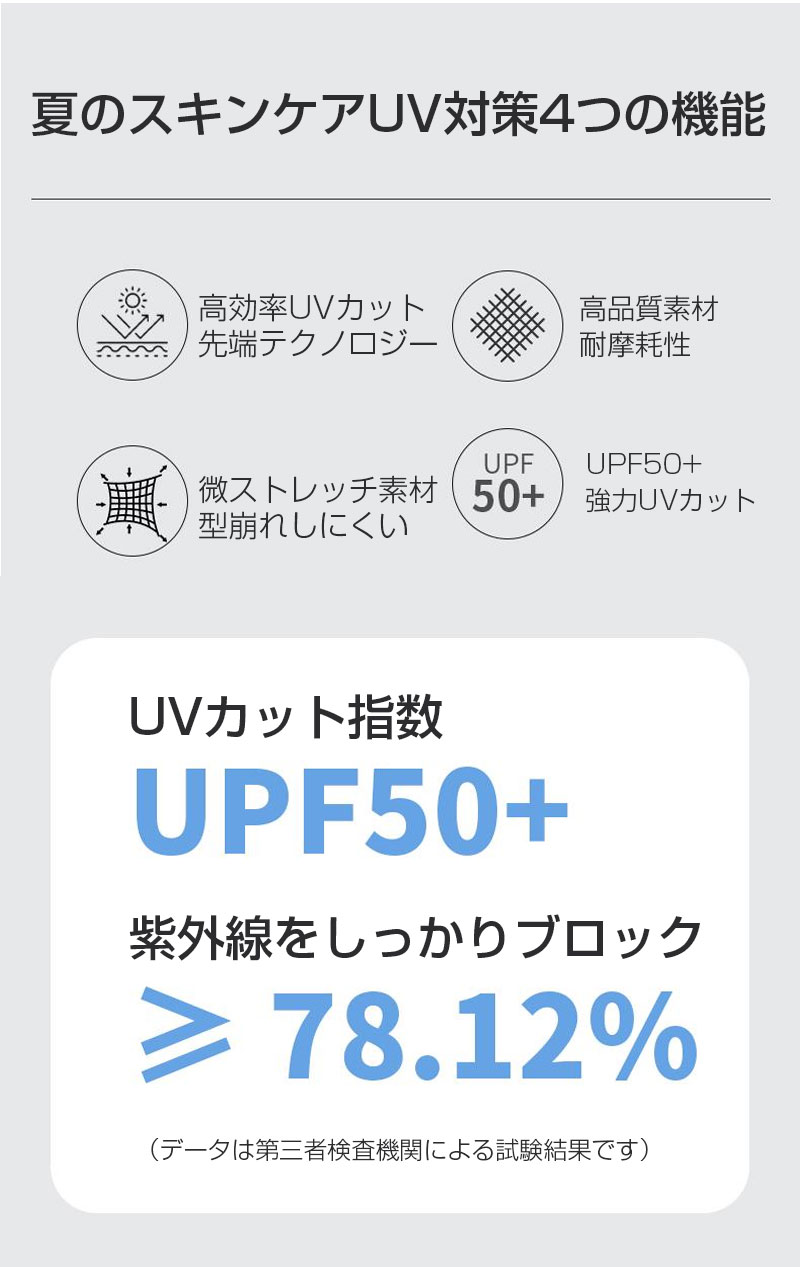 UPF50+ UVカットパーカー 強力紫外線対策 薄手 長袖 日焼け防止アウター 軽量 アウトドア用UVカットウェア 接触冷感素材 男女兼用 着た瞬間ひんやり 涼感 クールタッチ 水陸両用 大きいサイズ S-4XL 体型カバー 海?プール?キャンプ対応 akurirudekodeko-10006115 アクリルデコデコ楽天市場店 サンプル画像3