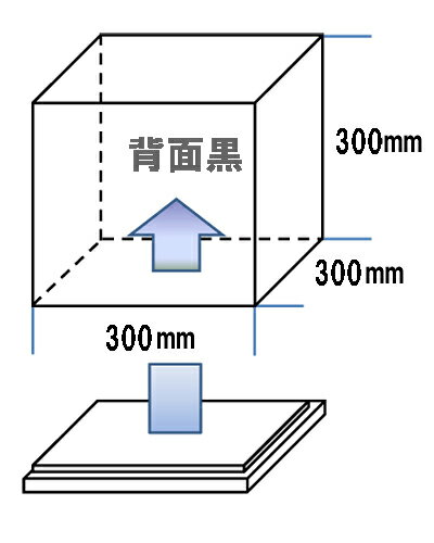 アクリルケース W300mm H300mm D...の紹介画像2