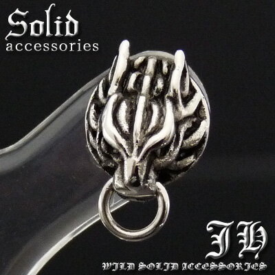 ステン製で限界価格 最高級ステンレス ウルフsvピアス1個売り 狼 最強ピアス chsp1 ジュエリー メンズアクセサリー メンズ ピアス ステンレス アクセサ...