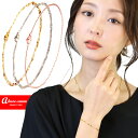 ブレスレット レディース チェーン ステンレス 金属アレルギー ステンレスブレスレット 重ね付け シンプル つけっぱなし 金属アレルギー対応 シルバー ゴールド...