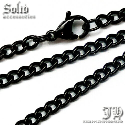 ステンレス 70cm 幅2.8mm チェーン 喜平 ブラックcr ネックレス メンズ シンプル レディース ペア ステンレスチェーン b系 ロングネックレスメンズ アクセサリー アクセ ネックレス チェーンのみ おしゃれ chsn46 アクセONE 新作 服 春 春物 春服 夏 2