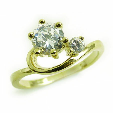 kor185 7号 デザイン抜群 超可愛いピンキーリング 高級プラチナRG加工 パーティーや結婚式、プレゼントにもファッション プレゼント ギフト おしゃれ ア...