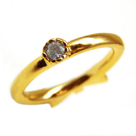 kor272 3号〜13号 リバーシブル 裏と表で使える自由自在ピンキーリング 高級プラチナRG加工 リボン ゴールドcrファッション アクセONE プレゼント...