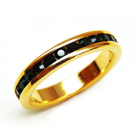 kor301 3号 5号 7号 10号 12号 15号 輝くブラックCZダイヤ キュービック・ジルコニア かわいいピンキーリング 高級プラチナRG加工 パーティ...