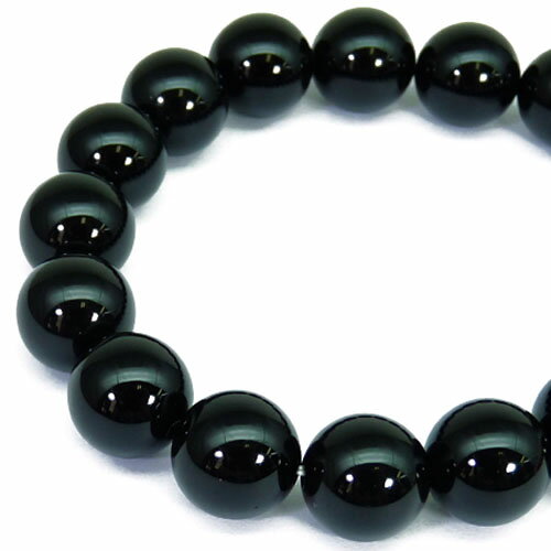 pwb70 M L 超大玉10mm選べる2サイズ オニキス パワーストーン 天然石ブレスレット ペアでも ブラックメンズアクセサリー メンズ ブレスレット アク...