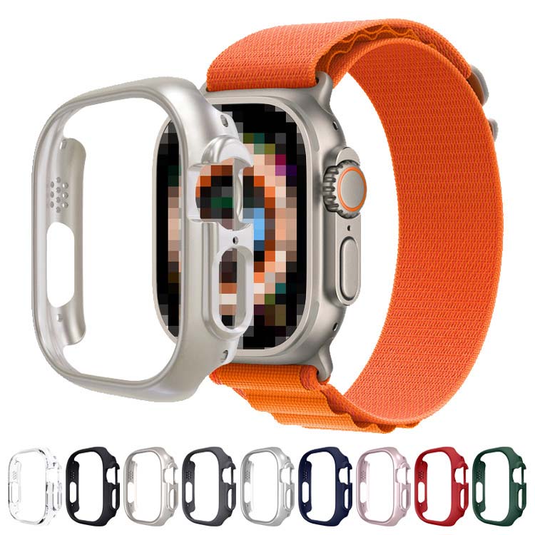 樂天商城 - AppleWatchUltra2/1バンパーケース耐衝撃プラスチックハードケースバンパー49mmかっこいいアップルウォッチウルトラ2/1カバー