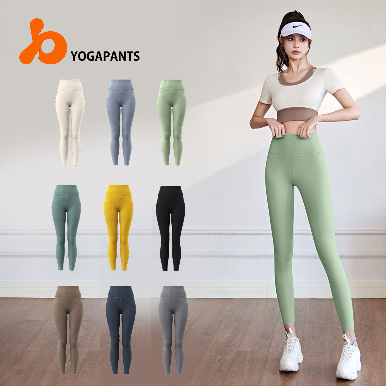 Pants - ヨガウェアパンツヨガパンツレディースレギンススポーツウェアヨガレギンススパッツヨガフィットネスパンツトレーニングパンツトレーニングウェア10分丈スリムロング丈シンプル美脚おしゃれかわいい