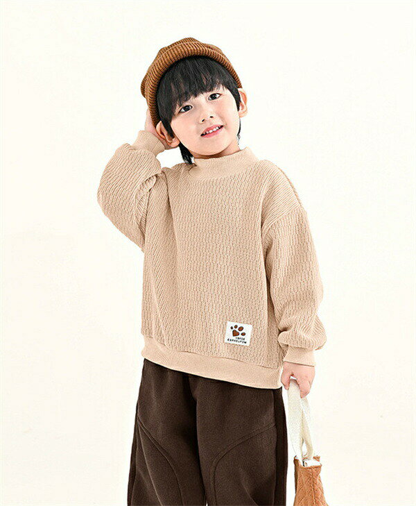 子供服トレーナースウェットキッズウエアキッズスウェット韓国男の子シンプル子供...