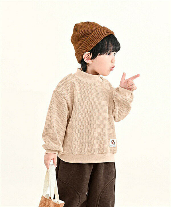 子供服トレーナースウェットキッズウエアキッズスウェット韓国男の子シンプル子供...