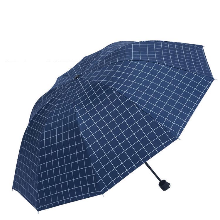 Akyron Styleのメンズ無地大きいサイズ日傘晴雨兼用かさ雨傘10本骨大きいUVカットレディース遮光紫外線折りたたみ大きいサイズチェック晴雨兼用折りたたみ傘直径130cm折り畳み傘折り畳み傘ビッグ家族で入れる傘晴雨兼用抗風UVカット紫外線カット超撥水｜アングル3