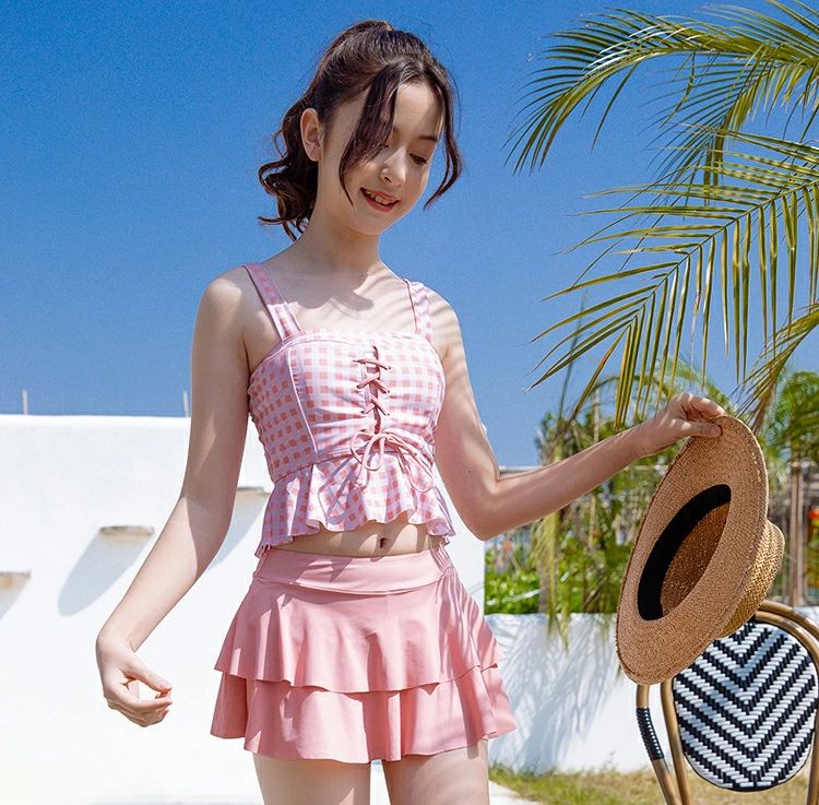 子供水着 女の子 セパレート 子供 水着 中学生 高校生 140 150 160 170 セパレート...