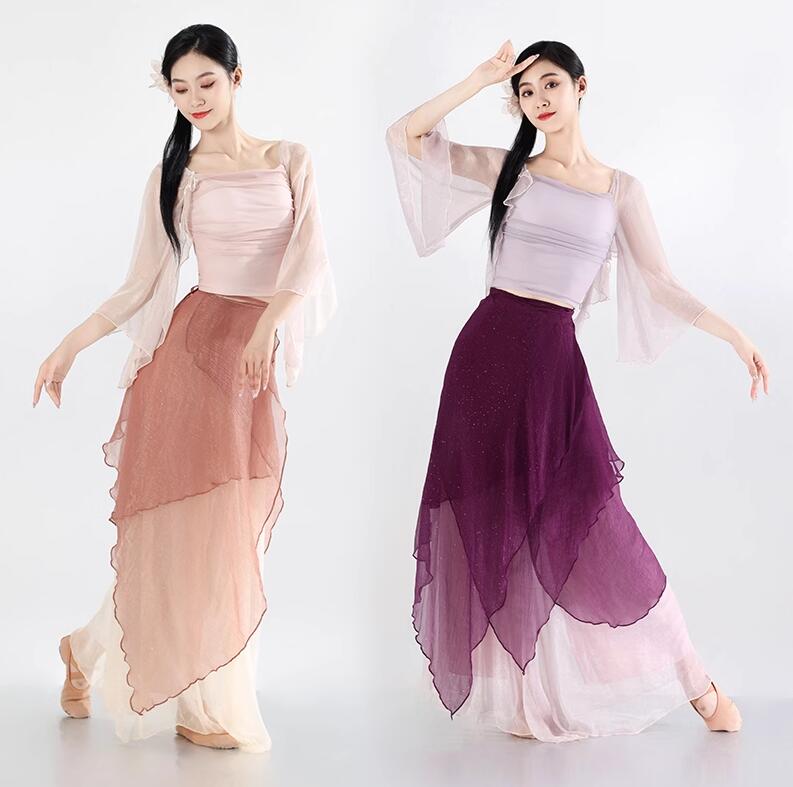 新品！サルエルパンツ切替ガウチョパ...