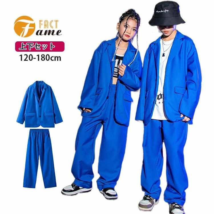 商品詳細 商品内容 セットアップ：ジャケット＋パンツ 素材 ポリエステル カラー 写真通り サイズ サイズ 身長CM 体重KG 110 105-110 15-17.5 120 110-120 20-22.5 130 125-130 25-27.5 140 130-140 30-32.5 150 140-150 35-40 160 150-160 42.5-47.5 170 160-170 50-60 180 170-180 62.5-67.5 ※サイズは平置きの状態で計測しています。 ※測る箇所により、若干の誤差が生じる場合もございます。ご了承下さいませ。 注意 ※モデル着用画像は撮影環境により実物の色と異なって見える場合がございます。 ※ご覧の端末のモニター設定によっては実物の色味と異なって見える場合がございます。 ? メーカー希望小売価格はメーカーカタログに基づいて掲載しています