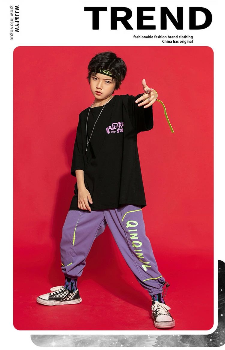 キッズダンス 衣装 ヒップホップ キッズ ダンス衣装 単品orセット ダンストップス ...