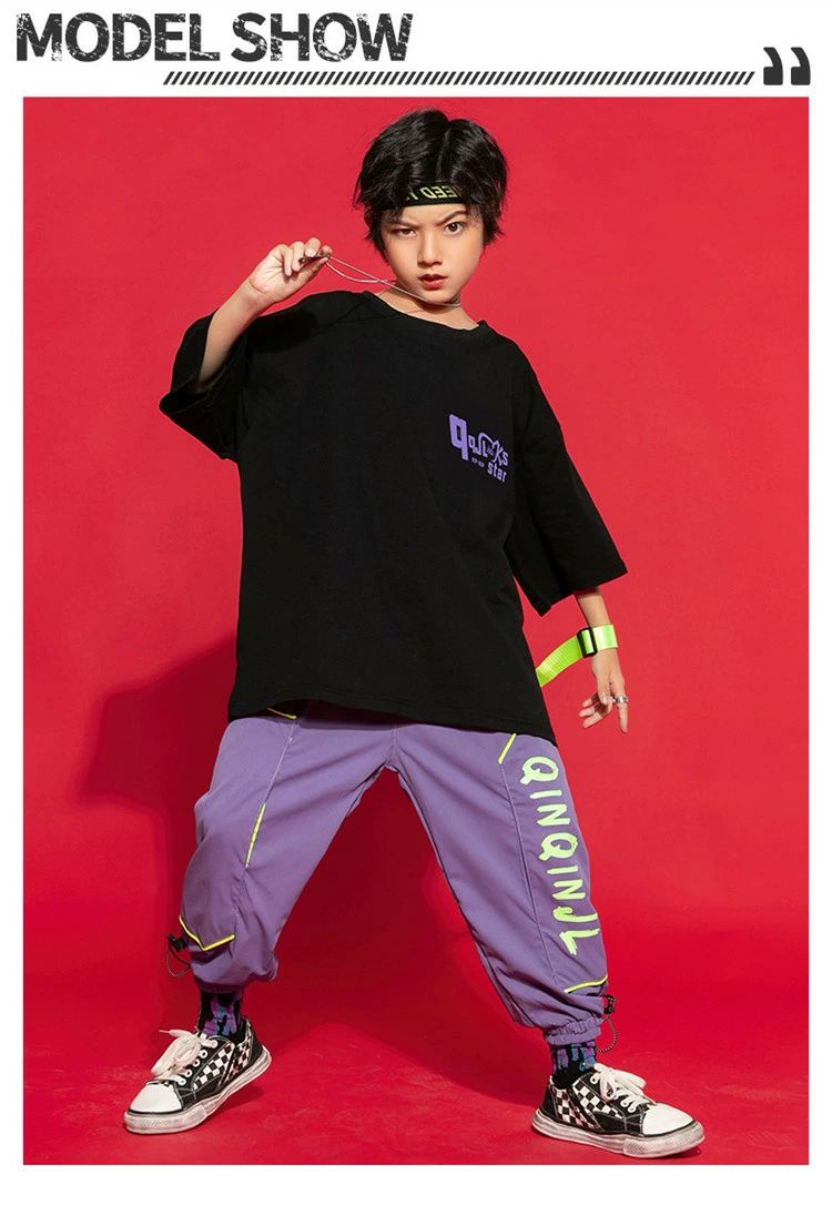 キッズダンス 衣装 ヒップホップ キッズ ダンス衣装 単品orセット ダンストップス ...