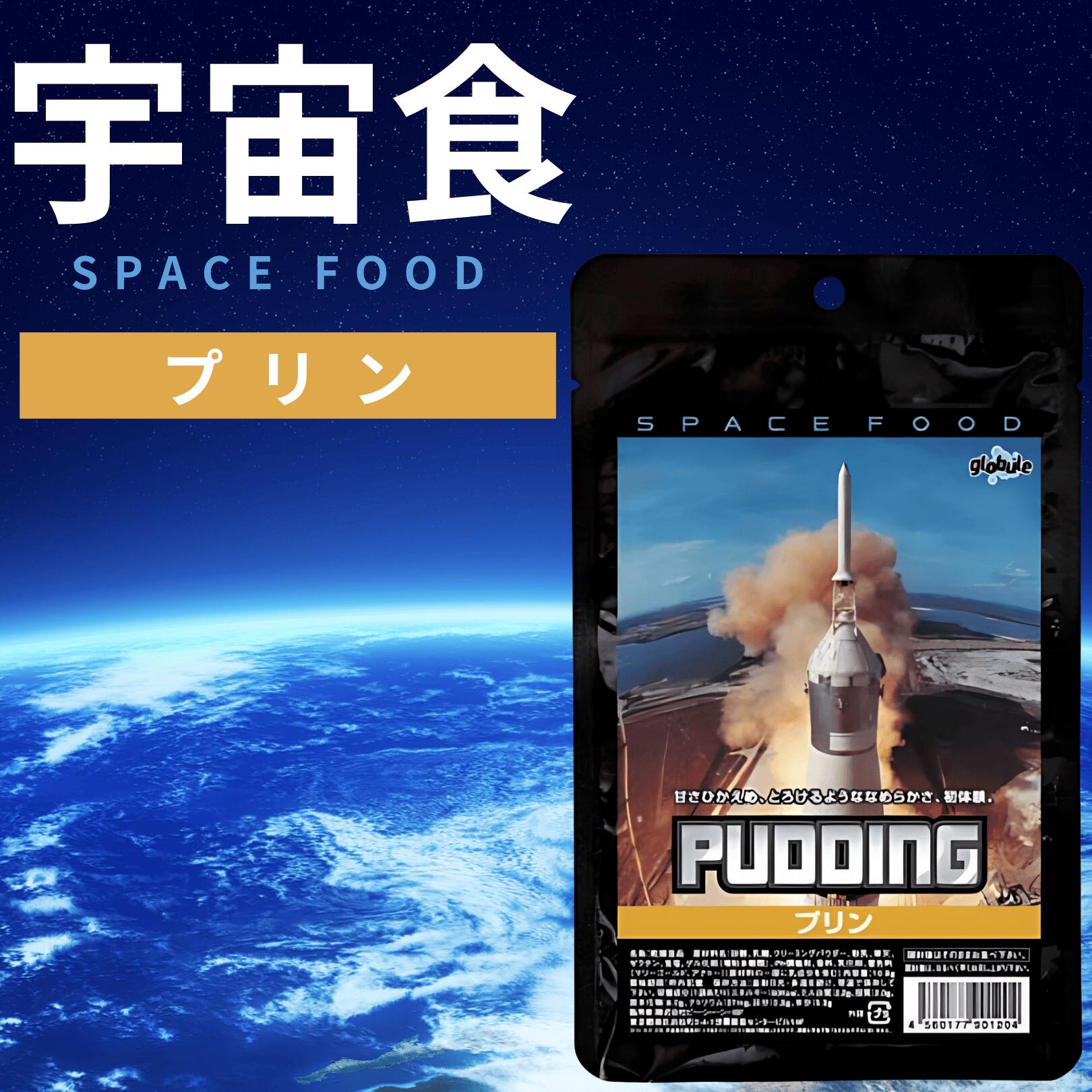 宇宙食 アイス セット プリン お菓子 デザート フリーズドライ デザート 保存食 防災食 非常食 1袋 (プリン1)