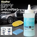 KeePer 爆ツヤ 300ml 洗車 キーパー シャンプー モップ セット メンテナンス ケミカル コーティング ムートン グローブ 水垢 (爆ツヤ+モップ)...