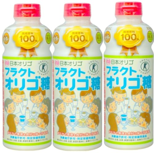 商品情報 商品の説明 主な仕様 ・カロリー（エネルギー）は　砂糖の1／2 (207kcal/100g) ・甘味は砂糖の約65％ ・1本に 280g のフラクトオリゴ糖を含みます/一日の摂取目安は3～8g ・子供(乳幼児)から高齢者までどなたでも安心：アレルゲン、遺伝子組換え原料を含みません ・フラクトオリゴ糖はカルシウム・ミネラルの吸収を助けます