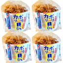 カリポリ 田子産ガーリック味 40g 4袋 ホタテ 貝ひも アラコウ水産 おつまみ 珍味 スナック 青森 (4個)