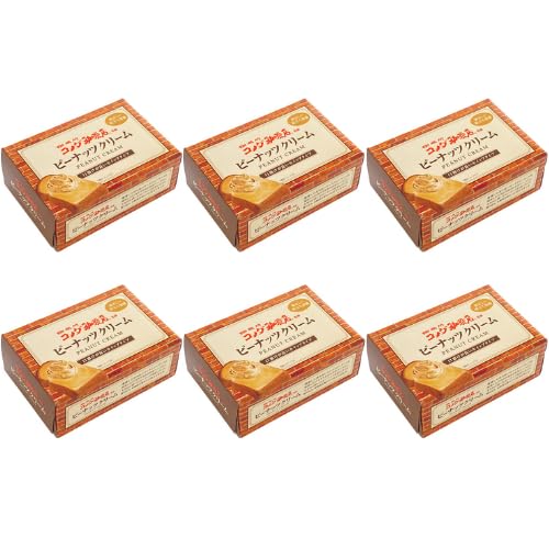 コメダ珈琲 ピーナッツクリーム 180g 6個 ピーナッツバター 丸和油脂 ペースト 落花生 パン ジャム スプレット (コメダ6個)