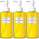 DHC 薬用ディープクレンジングオイル 200ml 3本 メイク落とし 無香料 無着色 パラベンフリー (3本)