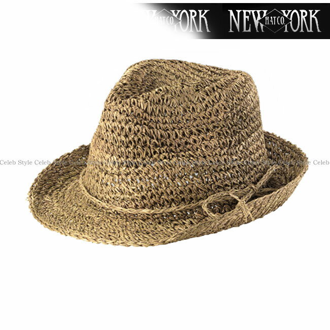 NEW YORK HAT ニューヨークハット ストローハット 麦わら帽子 Sea Grass Fed ...