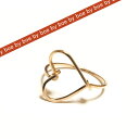 バイボー byboe ハート リング Heart Ring GOLD セレブ 愛用 05P03Dec16 レディース メール便 【us】■【楽ギフ_○○】 【sa】